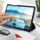 Avizar Capa fólio para Galaxy Tab S5e com suporte Vídeo e com Design fino 3