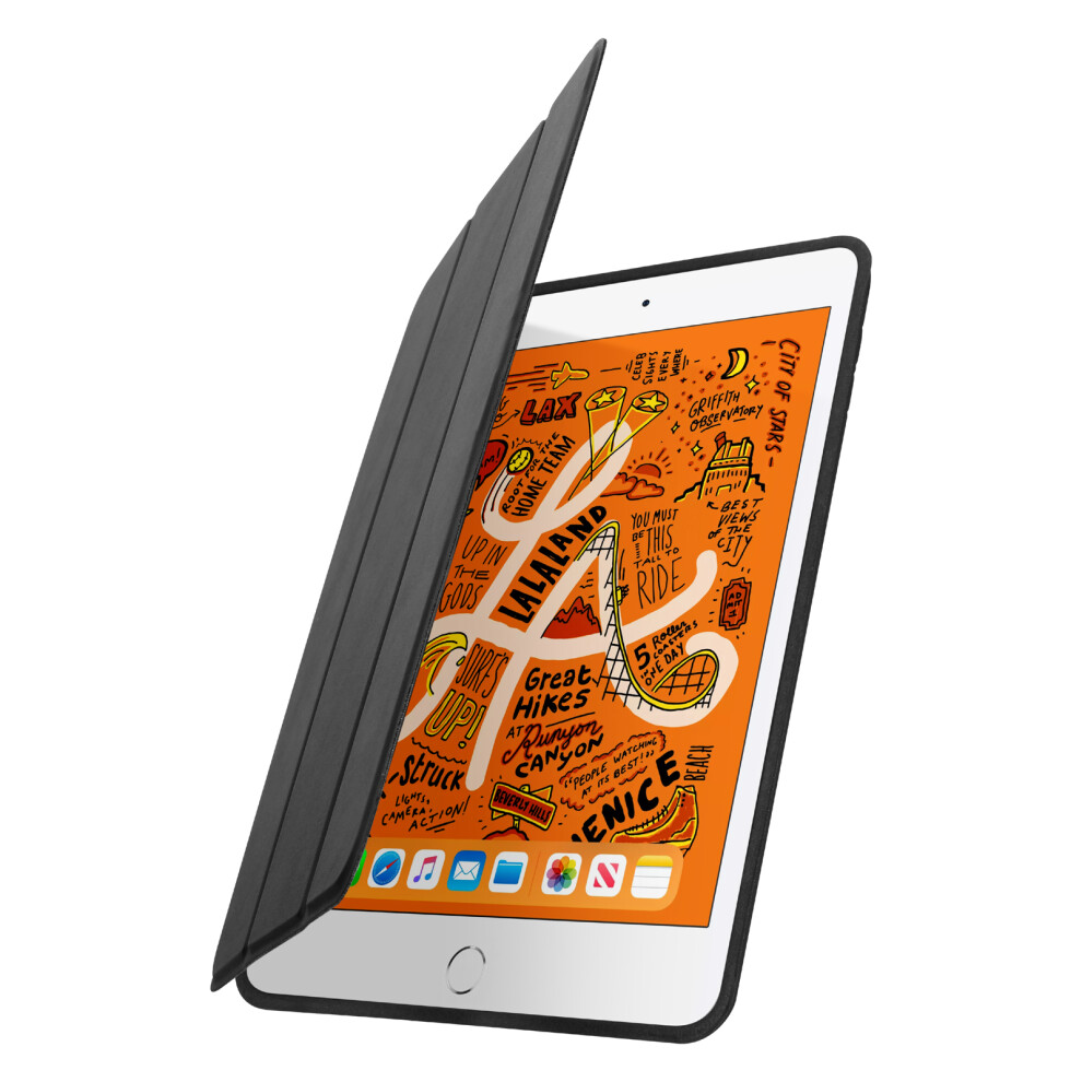 Trifold Flip Stand Case For Apple Ipad Mini 4 Slim Cover Â Black 3662427106030