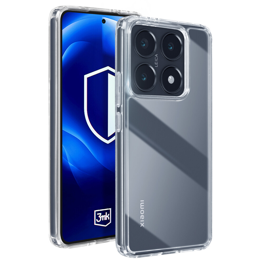 3Mk Case For Xiaomi 14T Shockproof With Raised Edges, Sienna