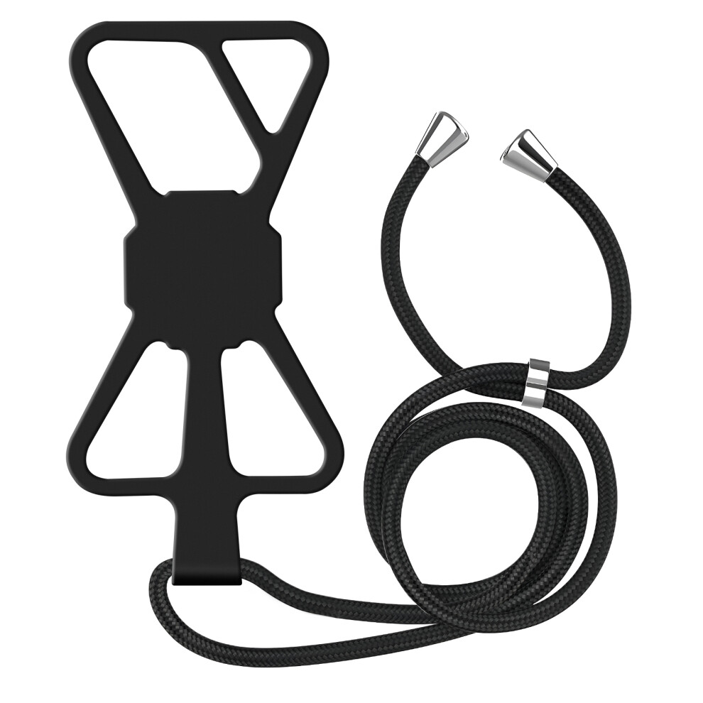 Akashi Lanyard Case Universal Braided Nylon Strap, Black 3614260031260