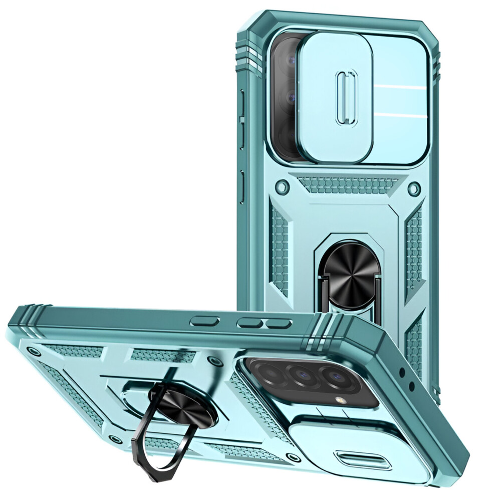 Avizar Case For Samsung Galaxy A56 Magnetic Ring Camera Protection, Green 3662428162738