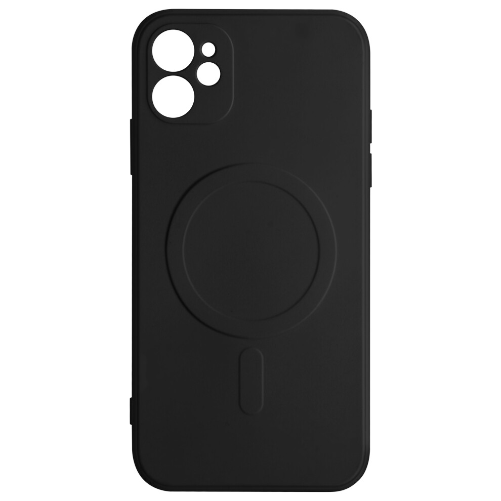 Magsafe Iphone 12 Mini Case Silicone Soft-Touch Interior Mag Cover Case Black 3662427695718
