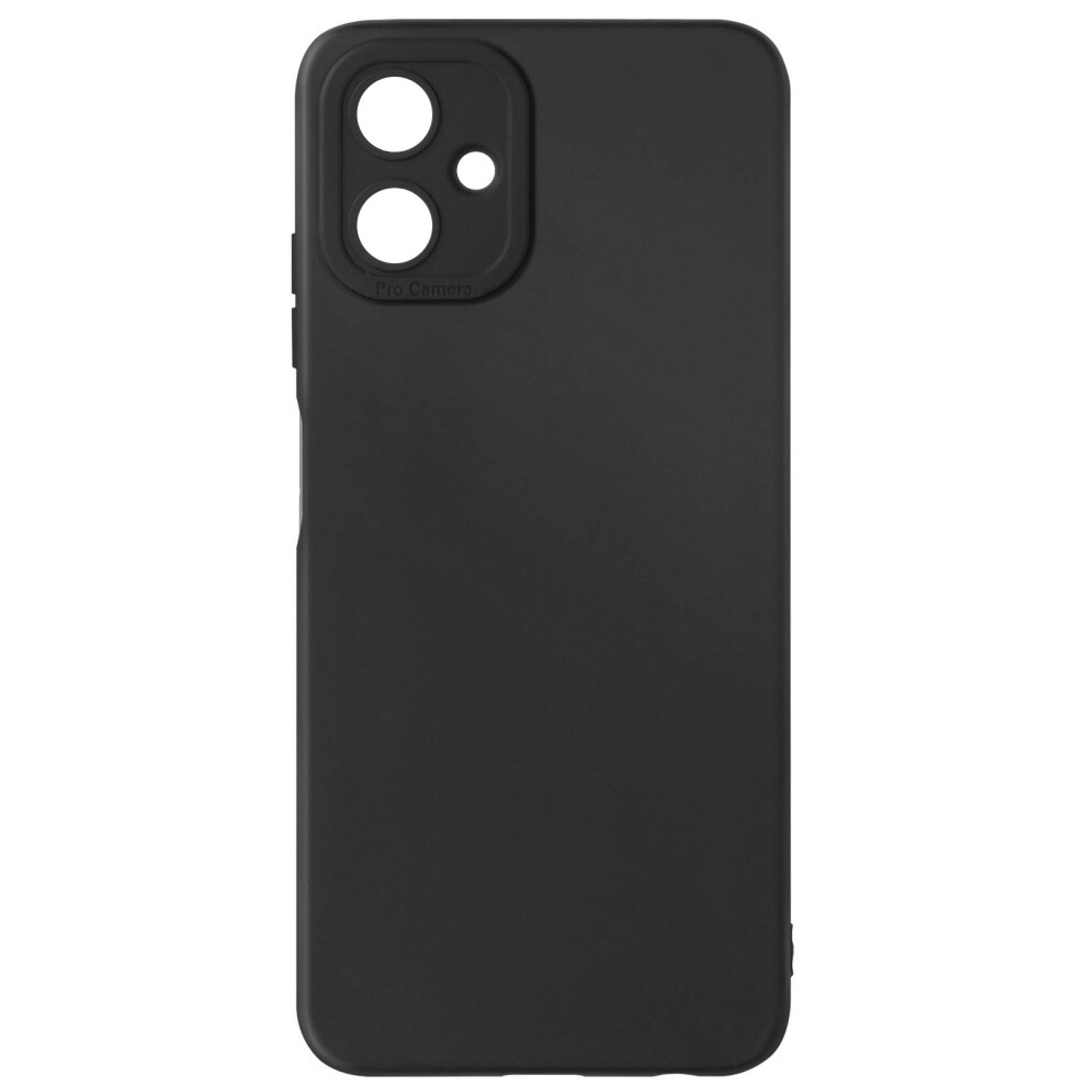 Avizar Case For Samsung Galaxy A06 Silicone Soft Design Thin Lightweight, Black 3662428086591