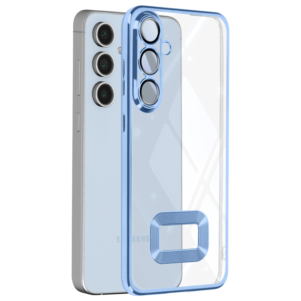Avizar Case For Samsung Galaxy S24 Fe Silicone Anti-Humidity, Light Blue 3662428078404