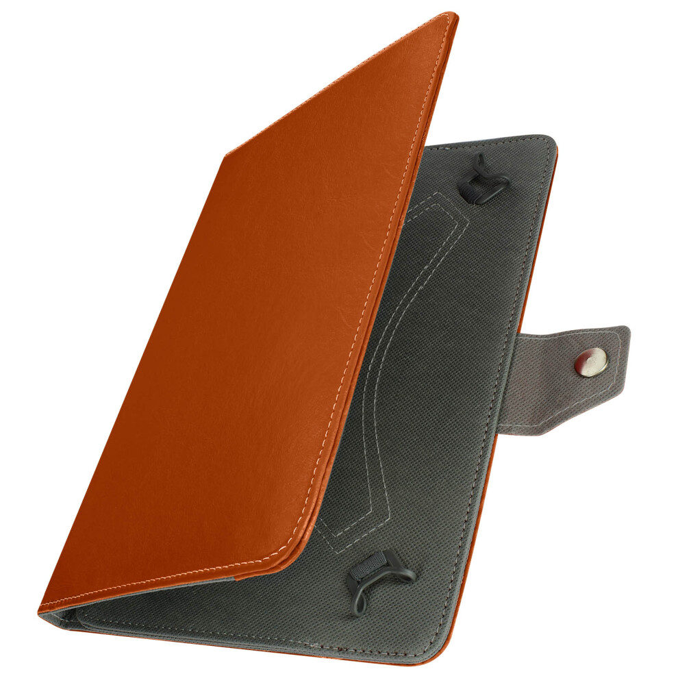 Folio Case For 10" Tablets Video Stand - Orange 3662427672573