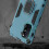 OnePlus 8T Hybrid Shockproof Case with Metallic Ring Stand Blue 6