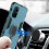 OnePlus 8T Hybrid Shockproof Case with Metallic Ring Stand Blue 5