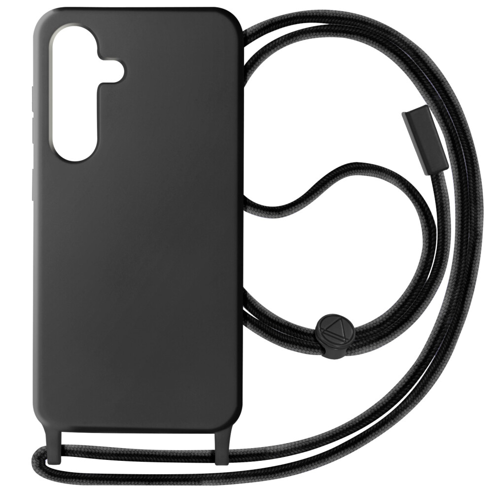 Avizar Lanyard Case For Galaxy S24 / S25 Corda Series, Black 3662427997546