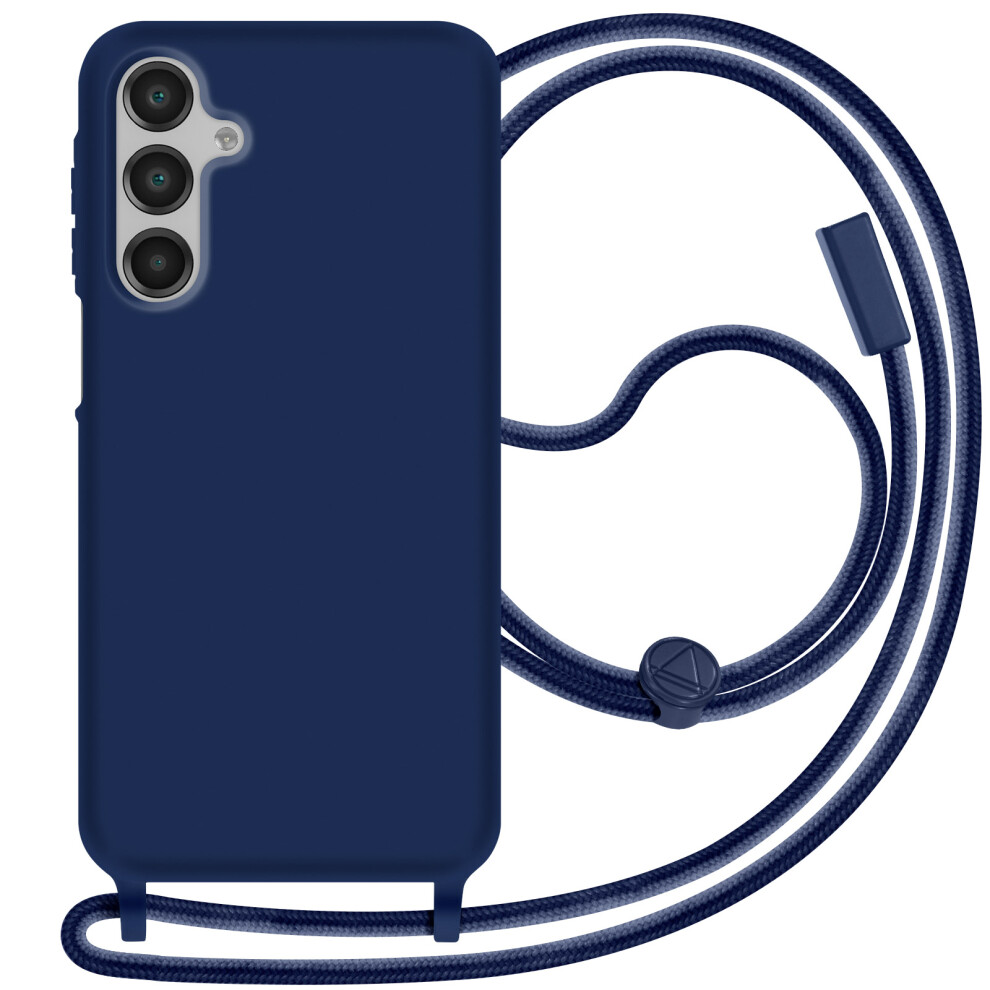 Avizar Coque Cordon Semi Rigide Soft Touch For Samsung Galaxy A16, Blue 3662428098310