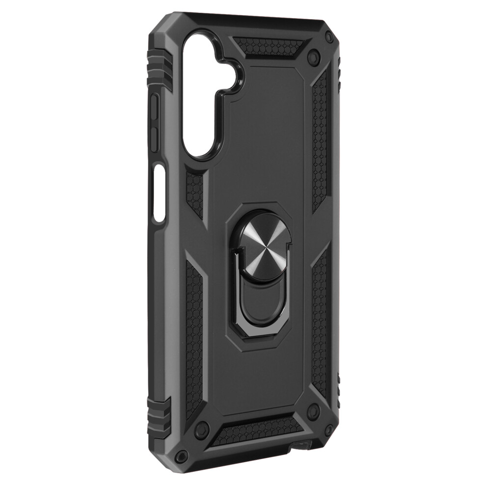 Avizar Case For Galaxy A15 5G Hybrid With Stand Ring, Black 3662427963893
