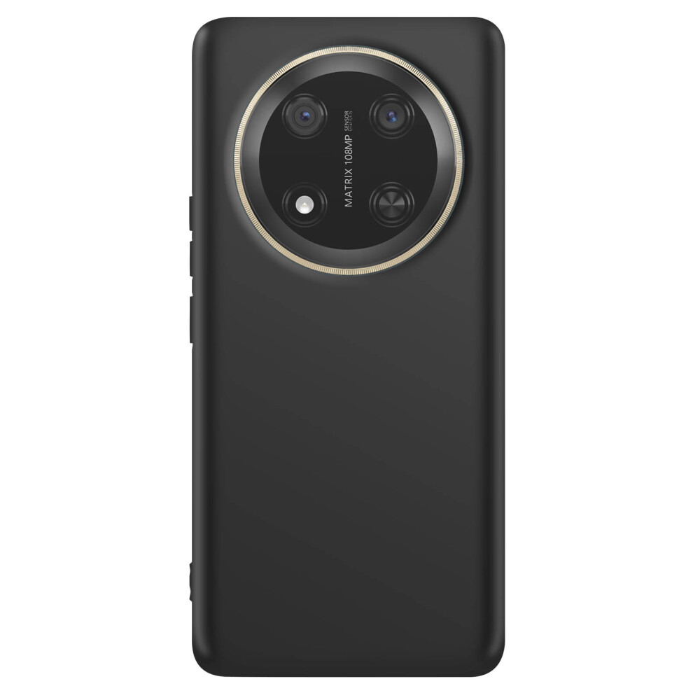 Mayaxess Cover For Honor Magic 7 Lite Soft Silicone Thin Coating, Black 3662428111958