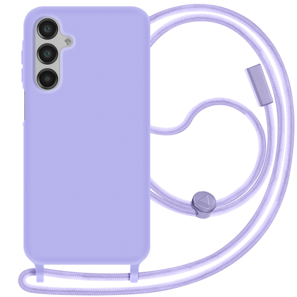 Avizar Coque Cordon Semi Rigide Soft Touch For Samsung Galaxy A16, Lavender Purple 3662428098334
