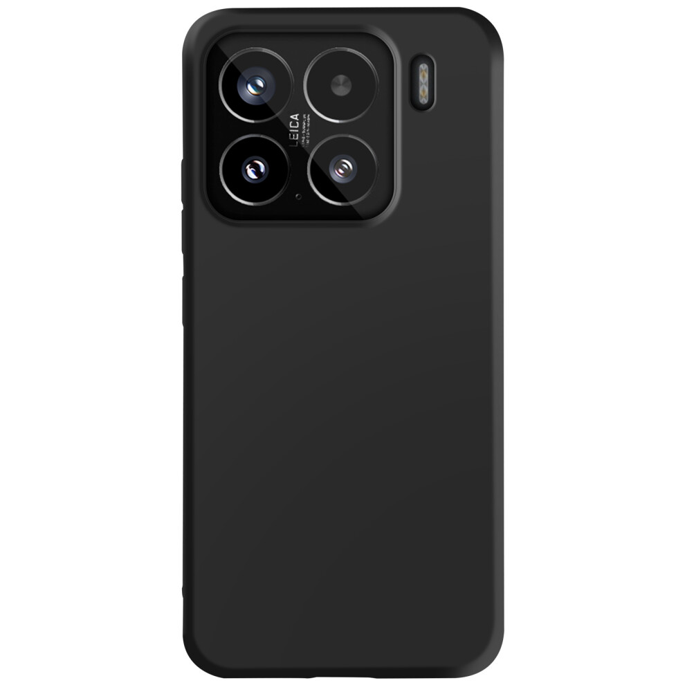 Mayaxess Case For Xiaomi 15 Silicone Soft Thin Coating, Black 3662428112023
