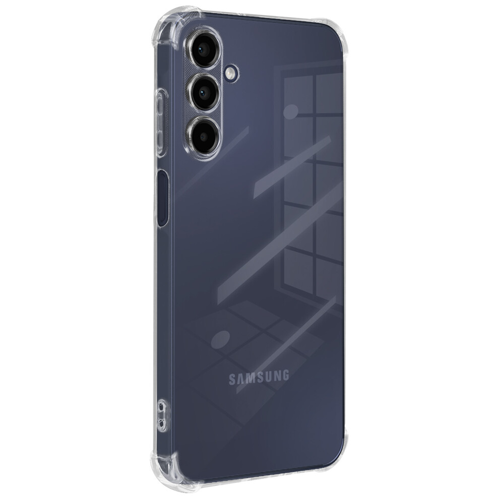 Mayaxess Case For Samsung Galaxy A15 Silicone Bumper Reinforced Corners, Sienna 3662428016734
