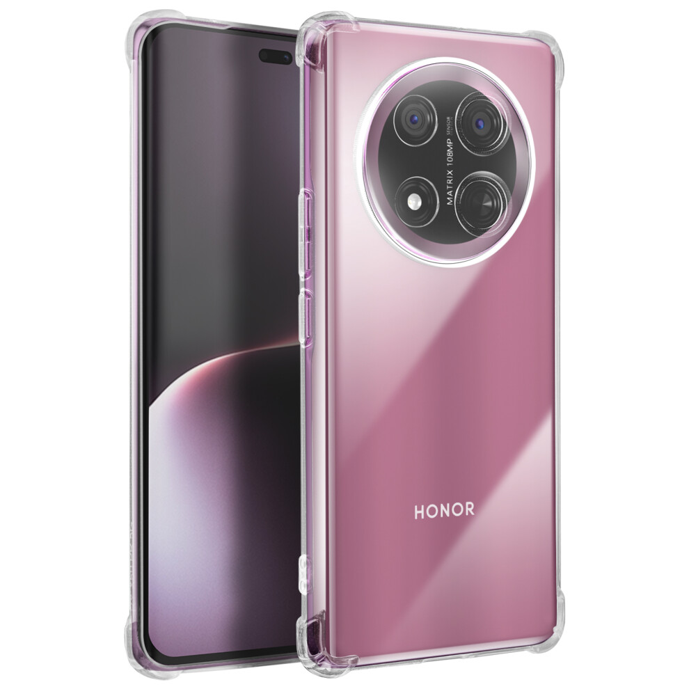 Photos - Case Mayaxess  for Honor Magic 7 Lite Reinforced Corners Protected Camera, Sienna BACK-MAY-BP-M7L