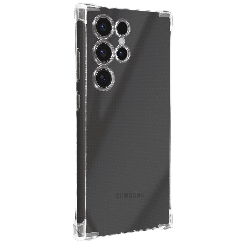 Photos - Case Mayaxess  for Galaxy S24 Ultra Silicone Bumper Reinforced Corners, Sienna BACK-MAY-BP-S24U