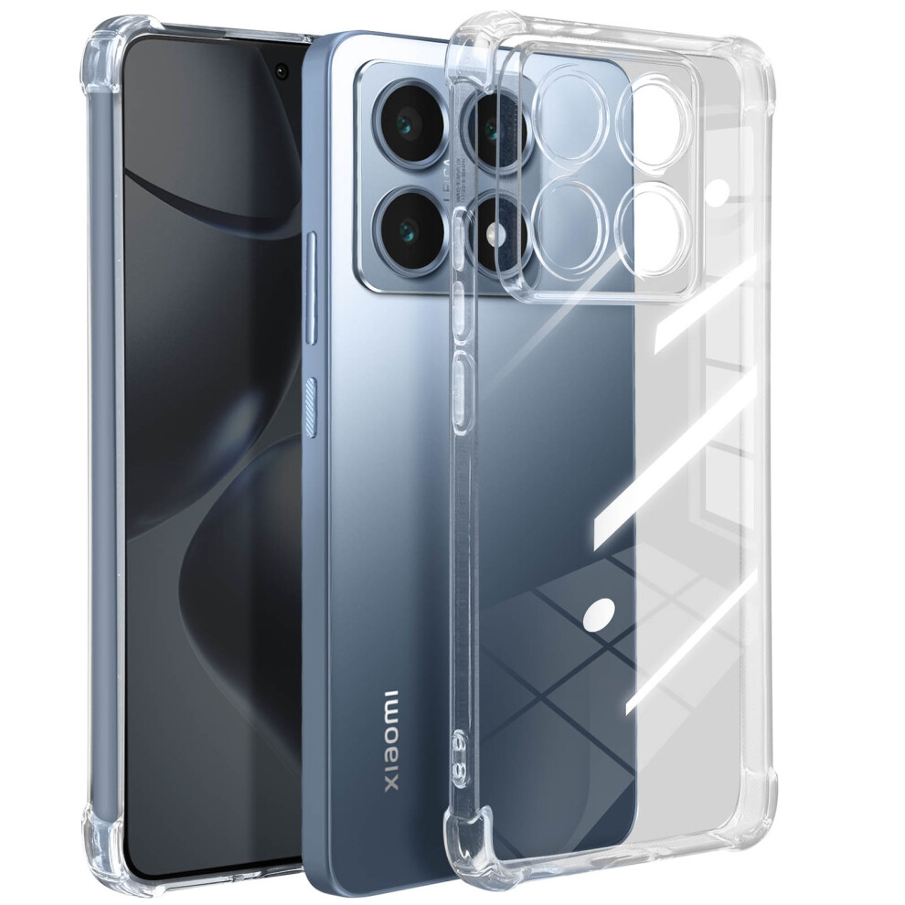 Mayaxess Shockproof Case For Xiaomi 14T Reinforced Corners Protected Camera, Sienna