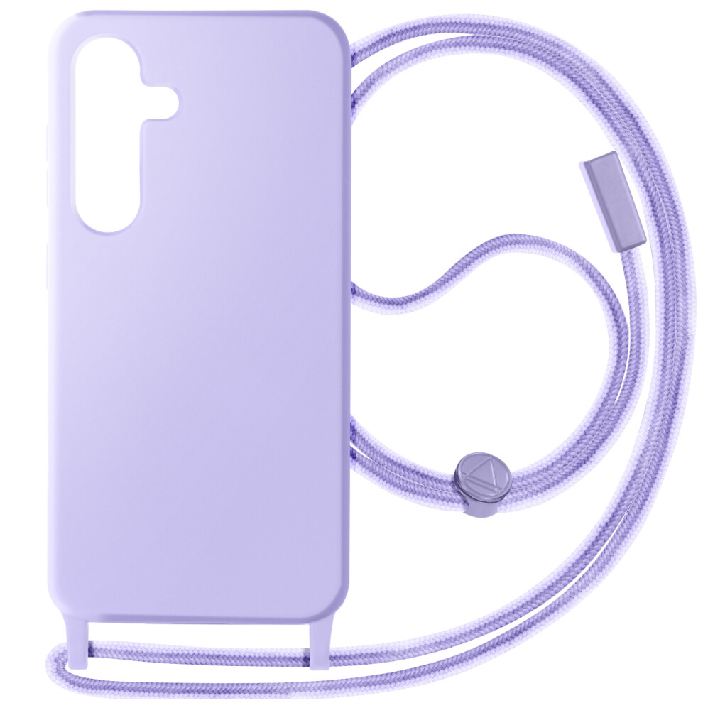 Avizar Lanyard Case For Galaxy S24 / S25 Corda Series, Light Purple 3662427997584