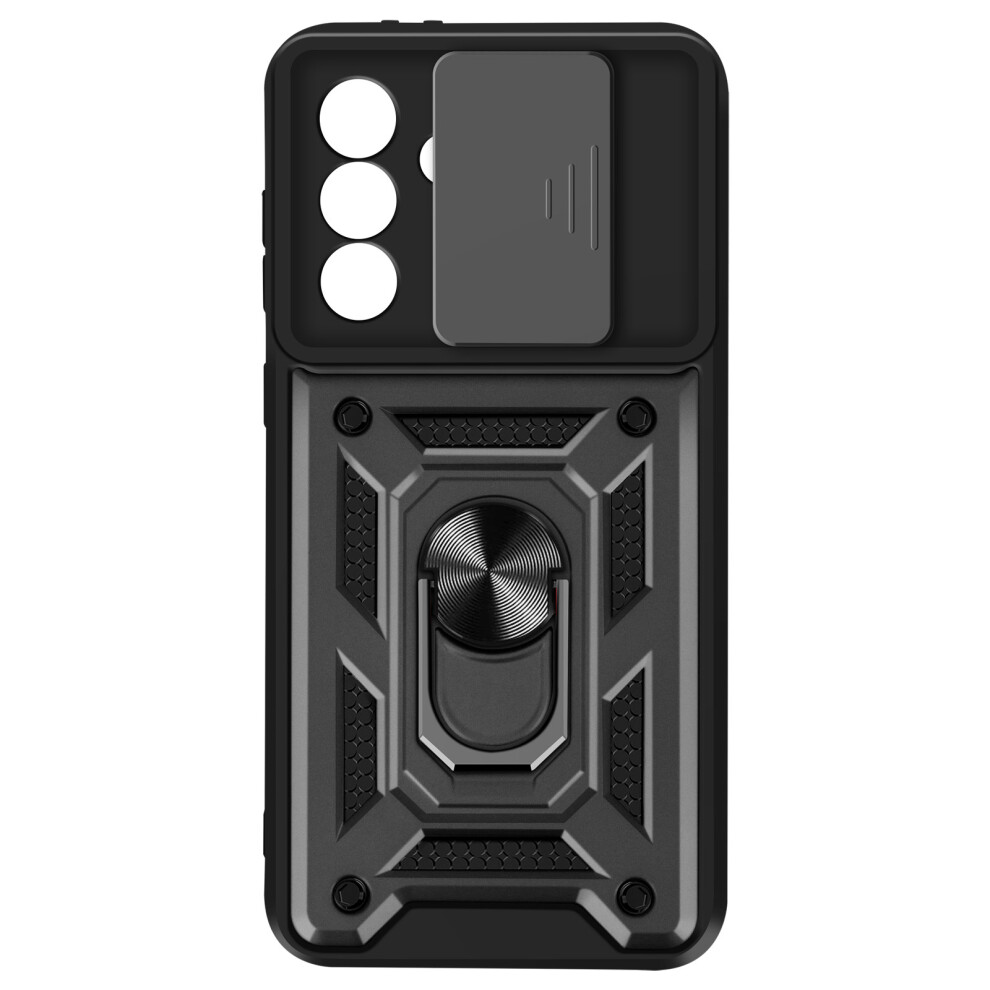Mayaxess Case For Samsung Galaxy A26 Ring Support With Camera Protection, Black 3662428112160