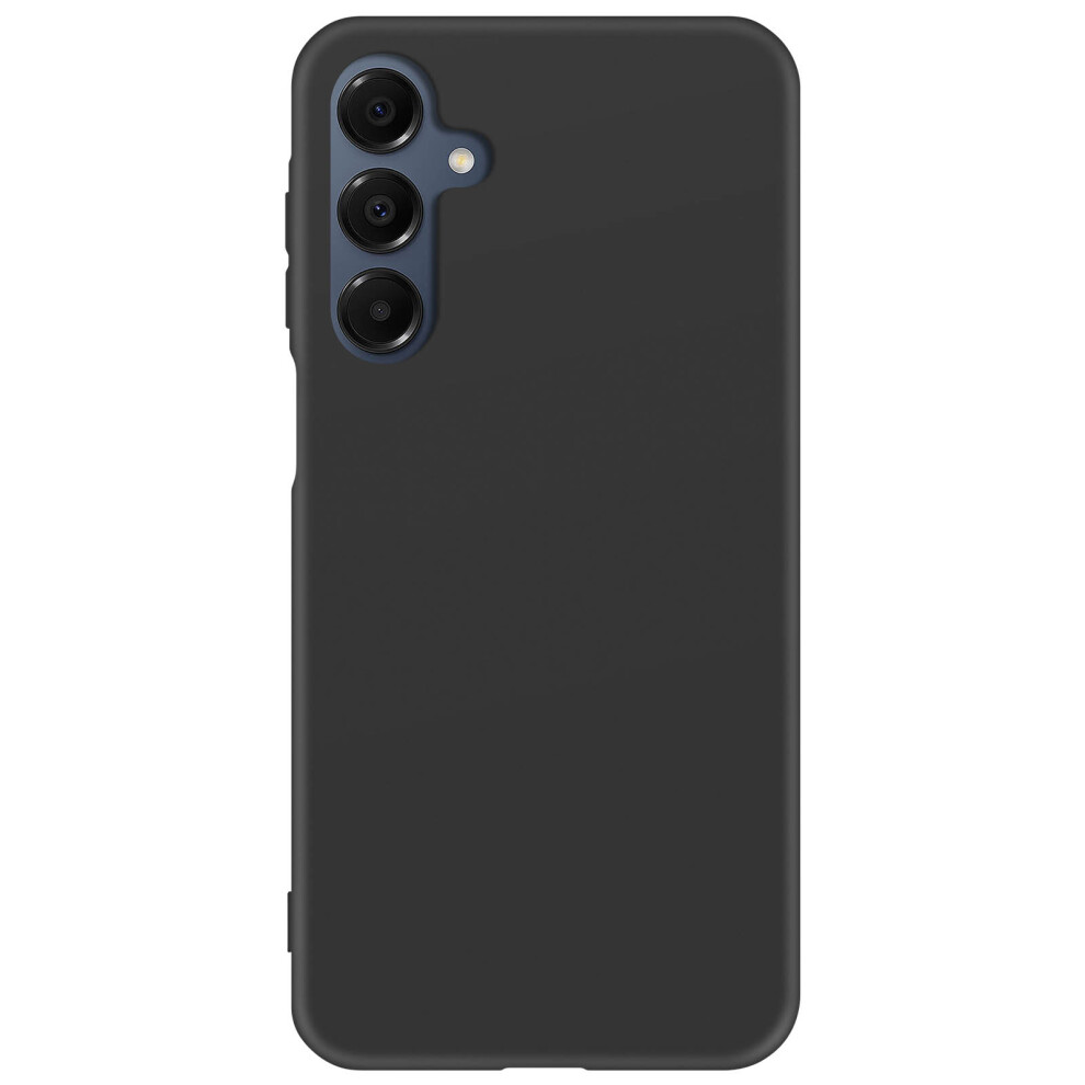 Mayaxess Case For Samsung Galaxy A16 Soft Silicone Thin Coating, Black 3662428081923