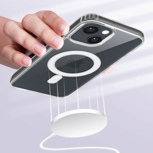 Avizar Case MagSafe for iPhone 13 Antichoc Reinforced Corners 2