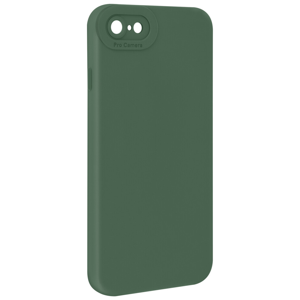 Avizar Case For Iphone 7/8/Se 2020/2022 Mat Protected Camera, Dark Green 3662427998727