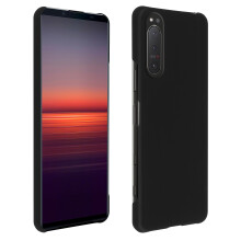 Avizar Hardcase Schutzhülle aus Polycarbonat für Sony Xperia 5 II Schwarz