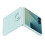 Samsung Coque Ufficiale per Galaxy Z Flip 7 con Anello Ring Case Soft Touch Samsung Blu 3