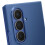 Samsung Samsung Funda in silicone blu e proteggi schermo per Z Fold7 4