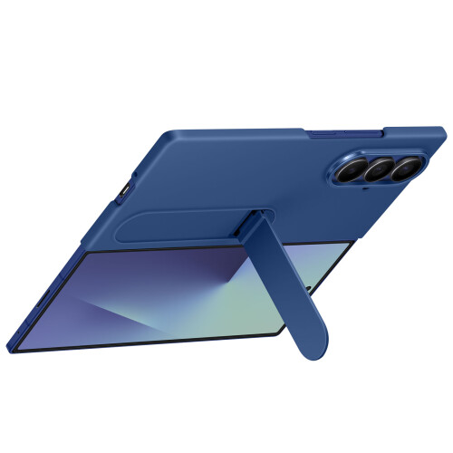 Samsung Samsung Funda in silicone blu e proteggi schermo per Z Fold7 1