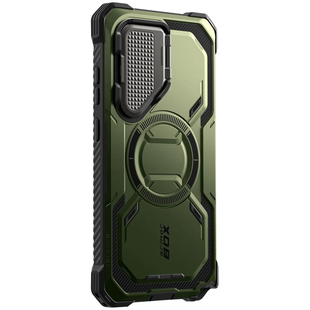 I-Blason Integral Case For Samsung S25 Ultra Shockproof Magsafe Compatible, Green 3662428124675