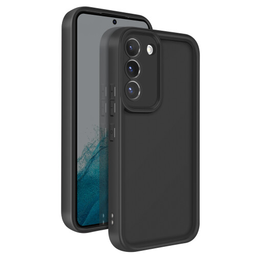 Avizar Case for Samsung Galaxy S22 Silicone Soft Touch Raised Borders 1