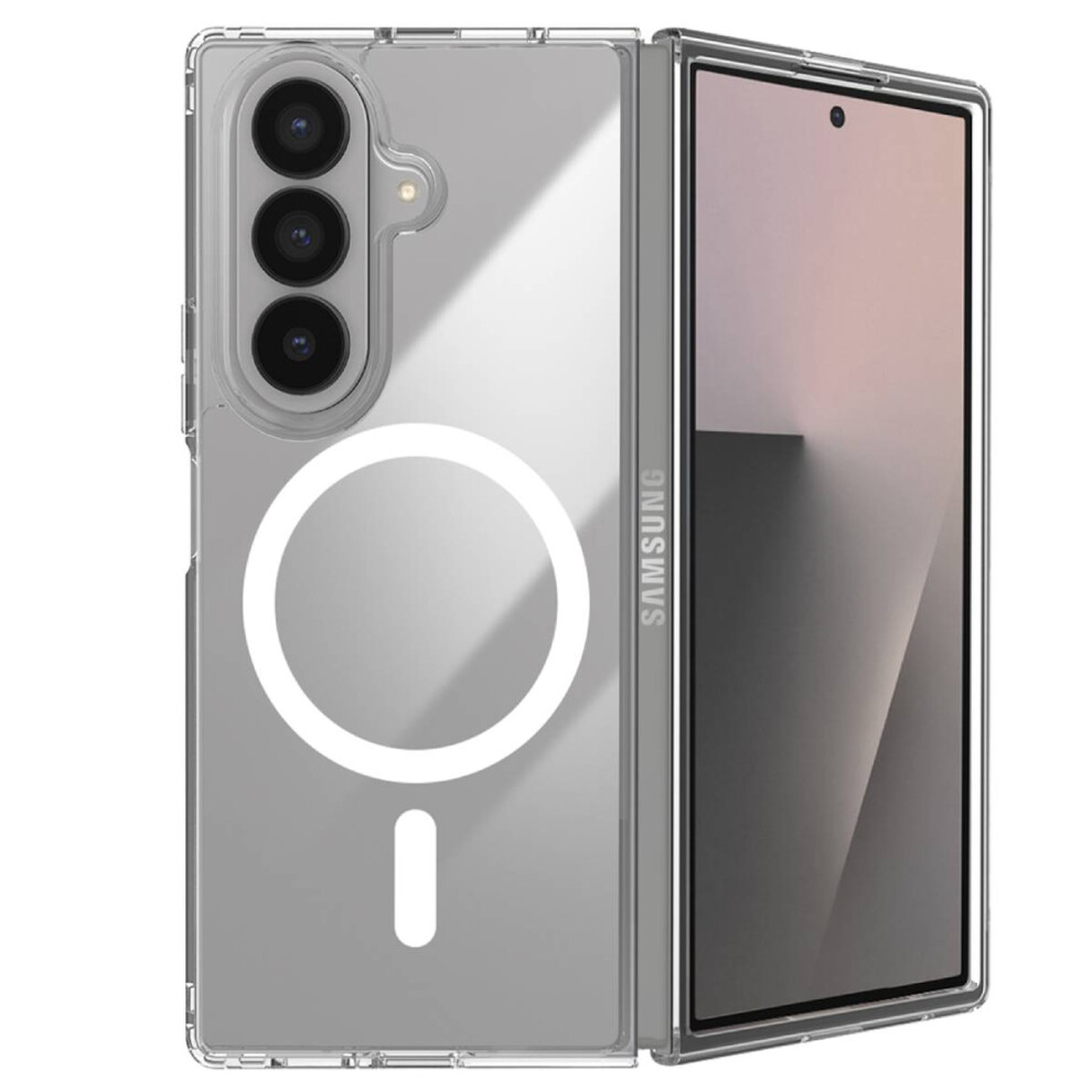 Avizar Magsafe Shockproof Case For Galaxy Z Fold 7 With Magnetic Stand, Sienna 3662428213003