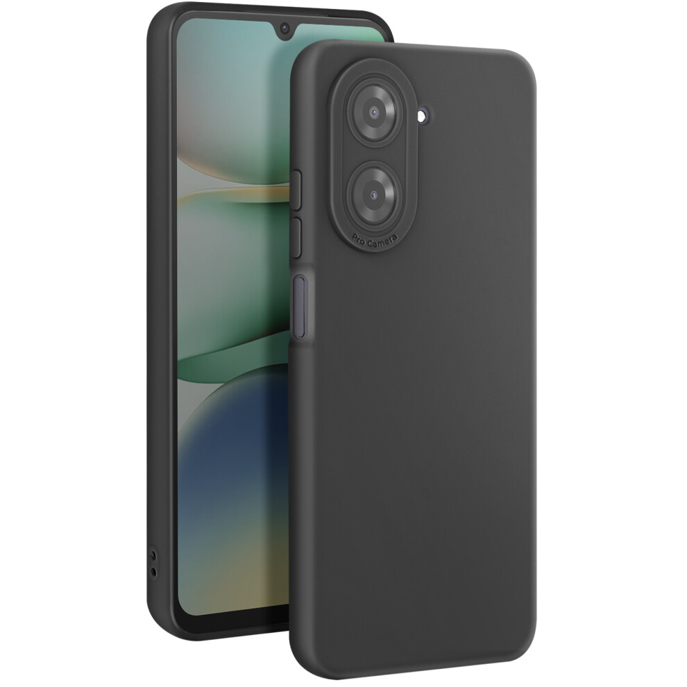 Avizar Hull For Xiaomi Redmi A5 Silicone Smooth Block Camera Protected, Black 3662428205718