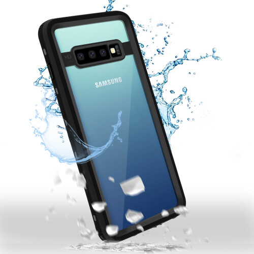 Redpepper Protective Case for Samsung Galaxy S10 Waterproof 2m + Screen protector 1