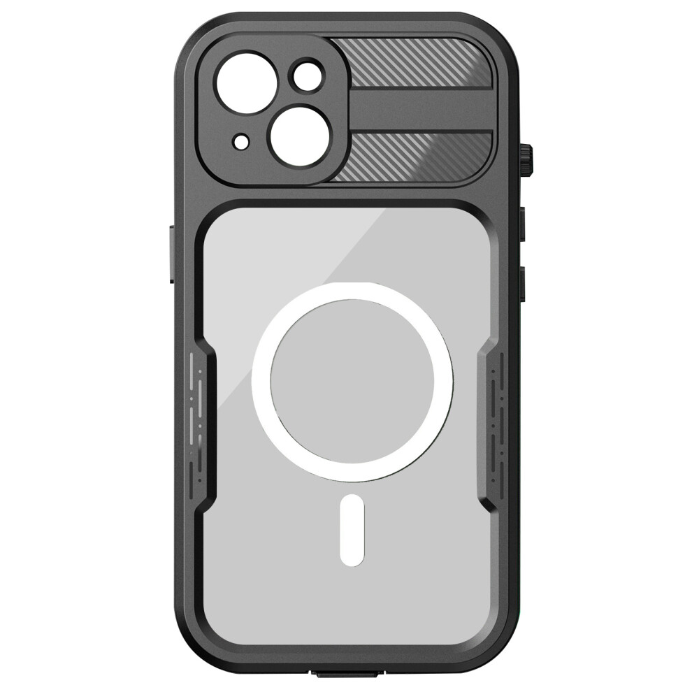 Complete Case For Iphone 14 Waterproof Ip68 Redpepper Transparent Contour 3662427759519