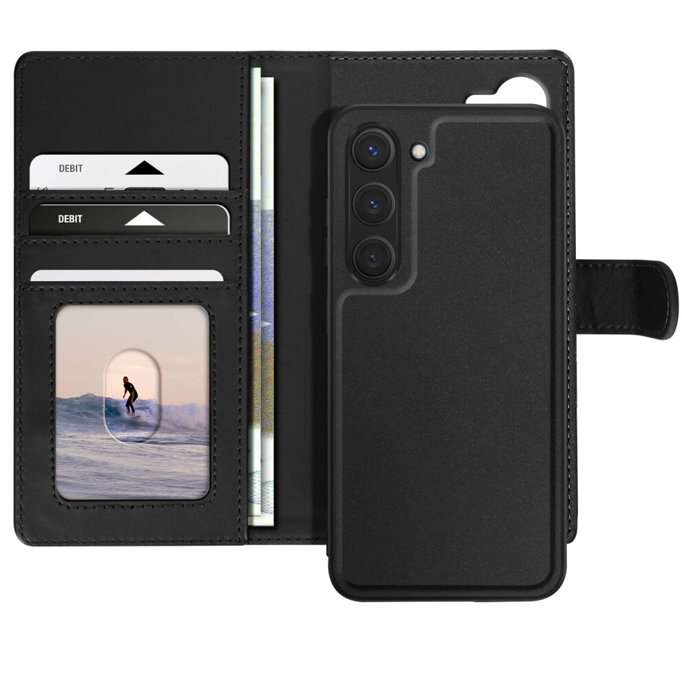 Mayaxess Case For Samsung Galaxy S23 Detachable Shell, Black 3662428129434