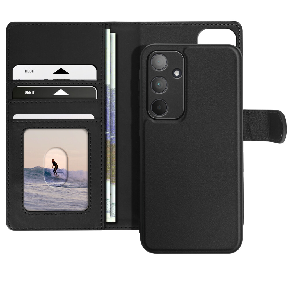 Mayaxess Case For Samsung Galaxy A35 Detachable Shell, Black 3662428129373