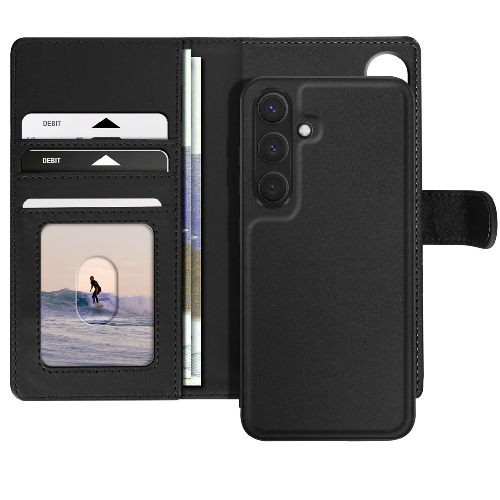 Mayaxess Case For Samsung Galaxy S24 Detachable Shell, Black 3662428129540