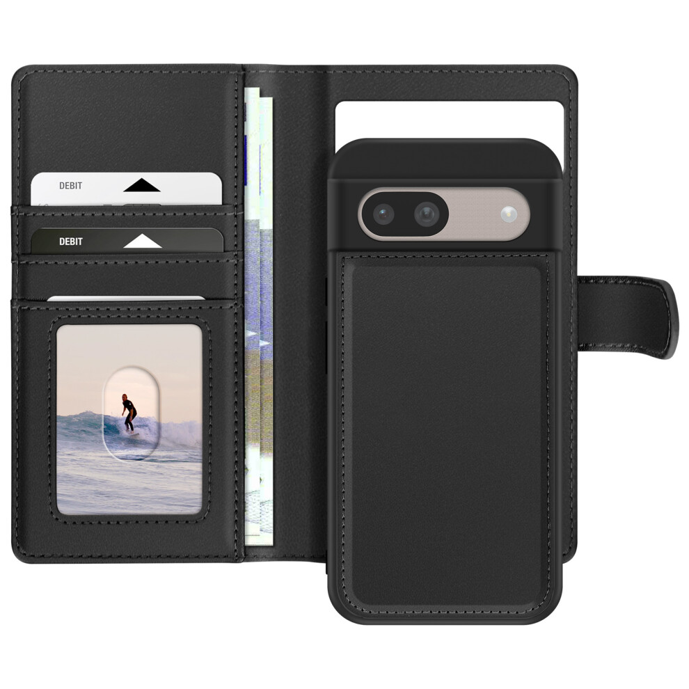 Mayaxess Case For Google Pixel 8A Detachable Shell, Black 3662428129762