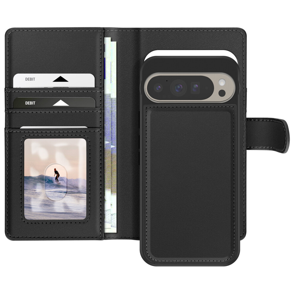 Mayaxess Case For Google Pixel 9 And 9 Pro Detachable Case, Black 3662428129809