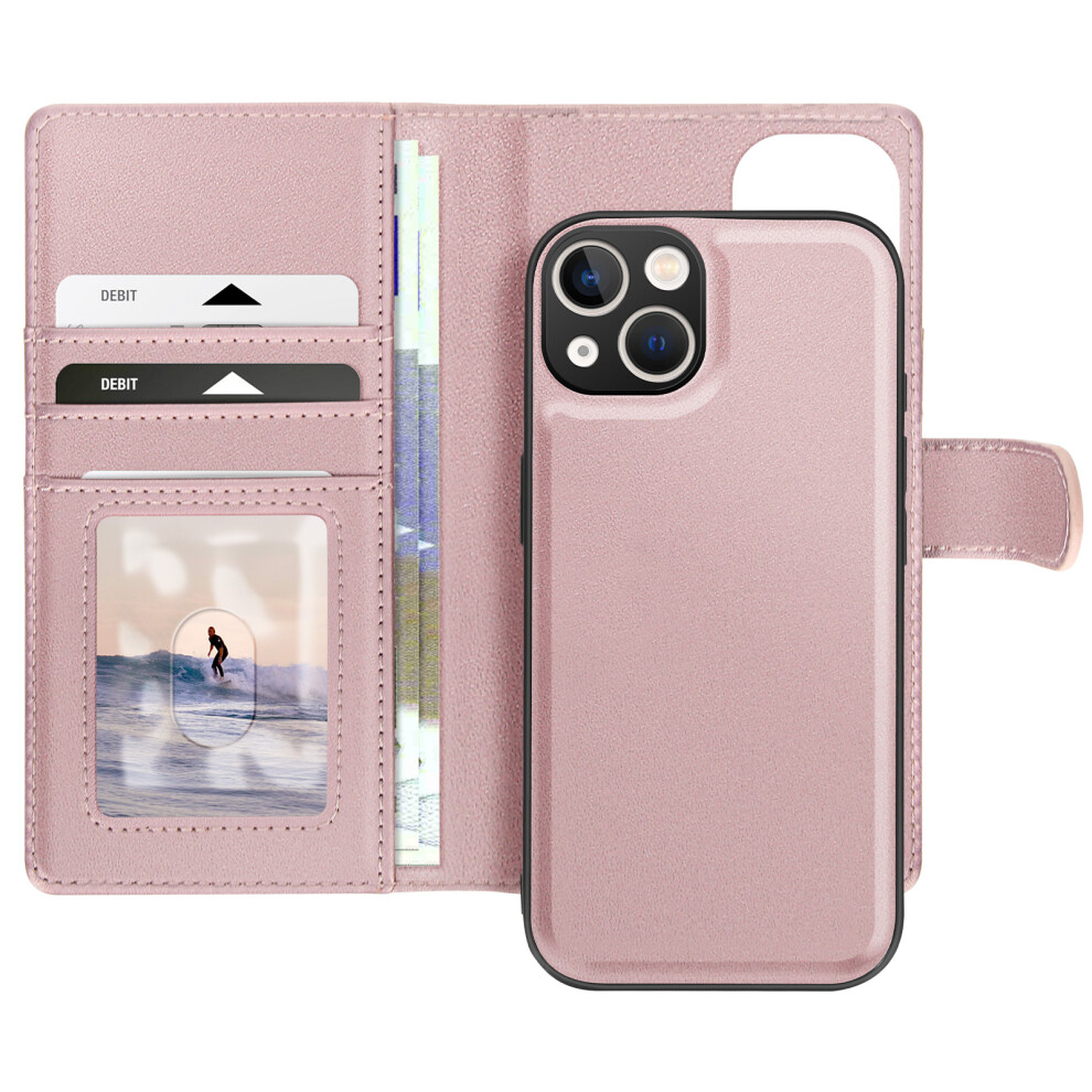 Mayaxess Case For Iphone 13 Detachable Shell, Rose Gold 3662428130003