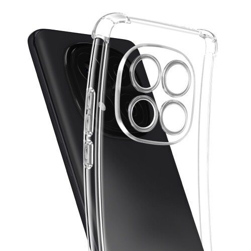 Mayaxess Custodia Antiurto per Xiaomi Redmi Note 14 Pro e 14 Pro Plus, Trasparente 2