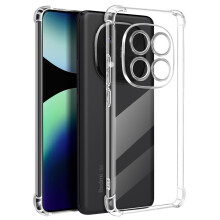 Mayaxess Custodia Antiurto per Xiaomi Redmi Note 14 Pro e 14 Pro Plus, Trasparente