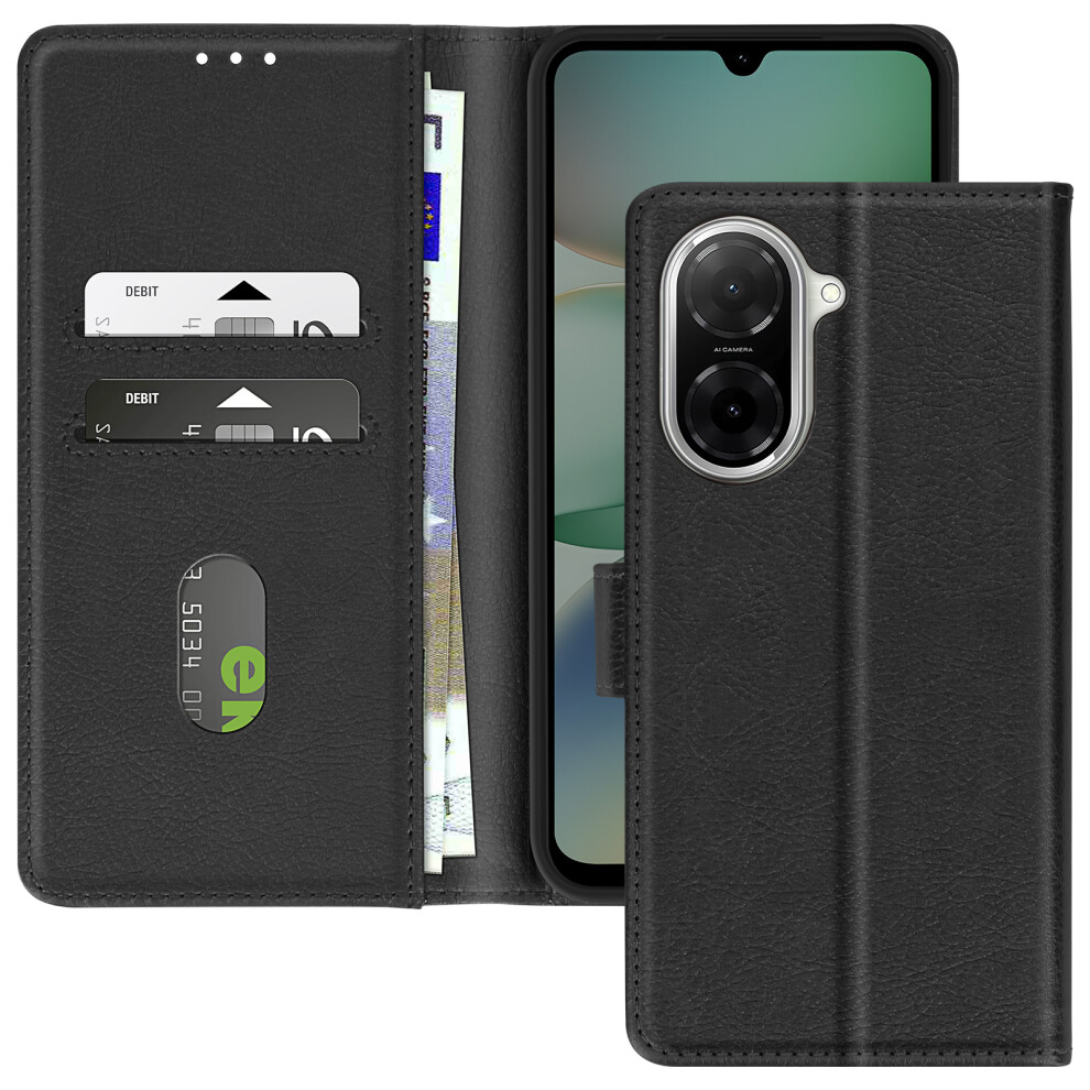 Avizar Case For Xiaomi Redmi A5 Clapet Wallet And Video Holder, Black 3662428176803