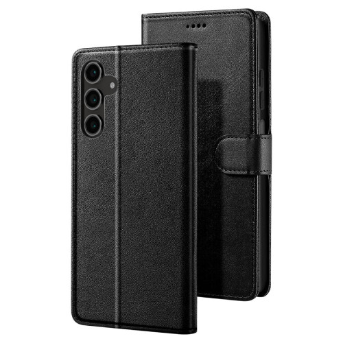 Avizar Custodia a Portafoglio per Galaxy S25 FE con Supporto Video e Porta Carte