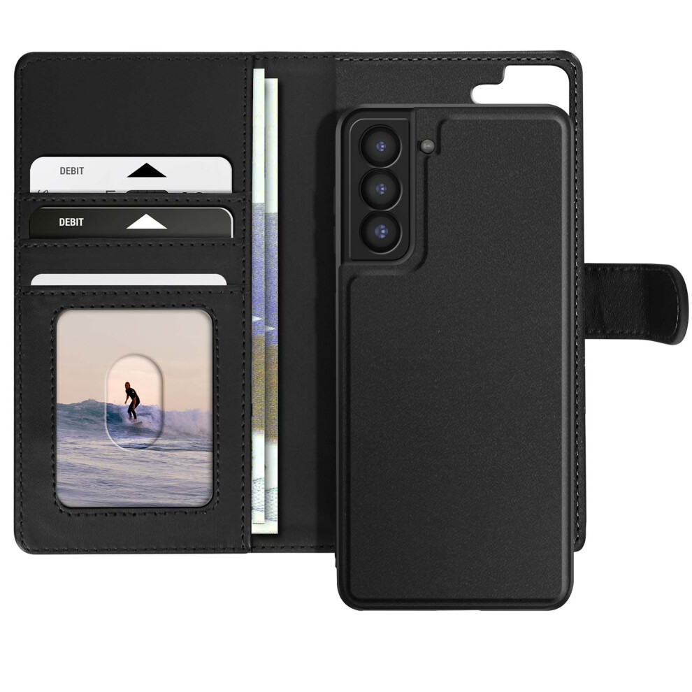 Mayaxess Case For Samsung Galaxy S22 Detachable Shell, Black 3662428129403
