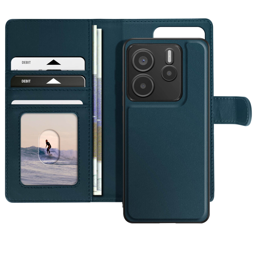 Mayaxess Case For Xiaomi Redmi Note 14 5G Detachable Shell, Blue 3662428129922