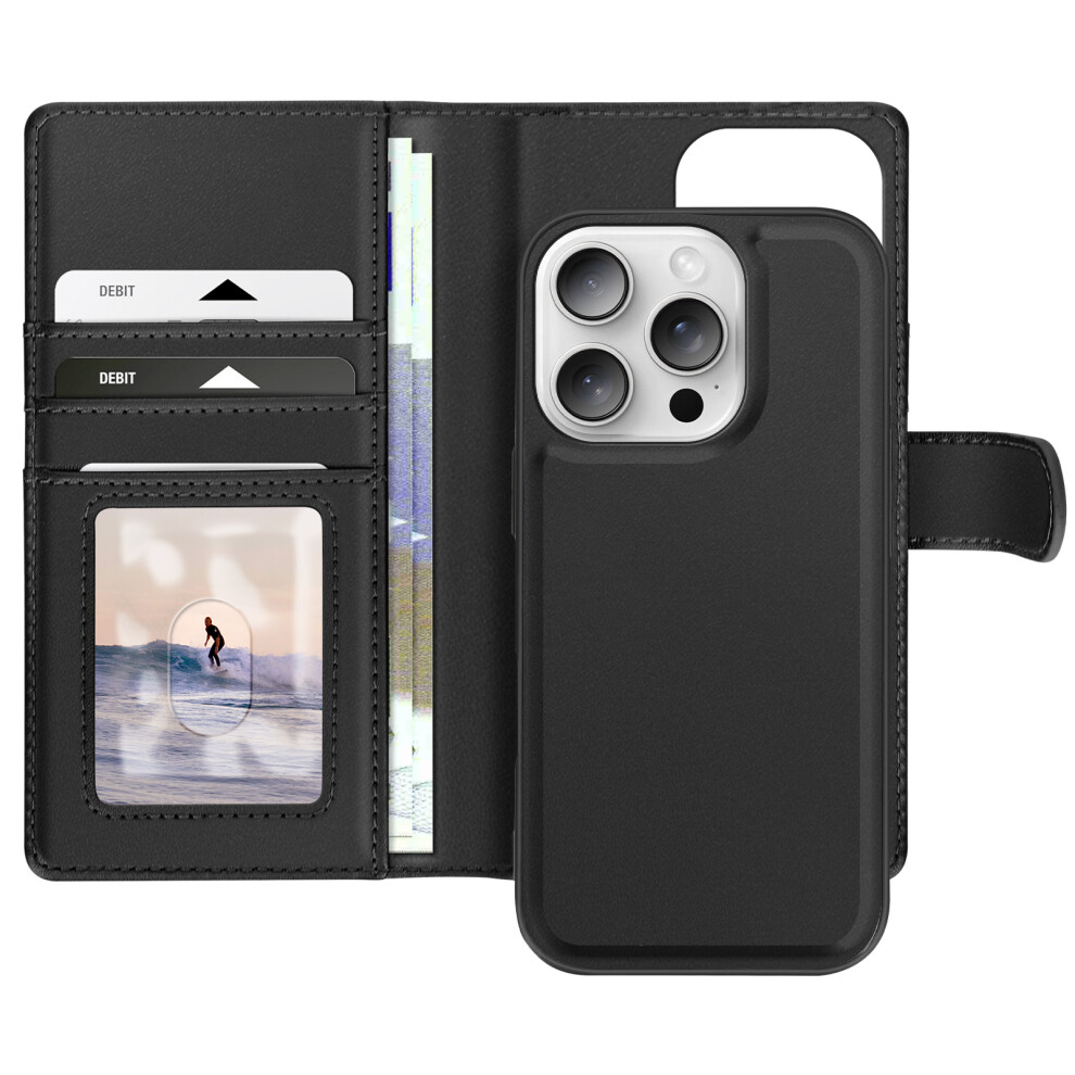 Mayaxess Case For Iphone 16 Pro Detachable Shell, Black 3662428130140