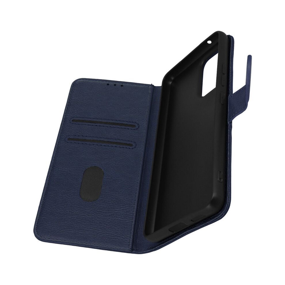 Folio Case For Samsung Galaxy A53 5G Wallet Function Stand Dark Blue 3662427643856